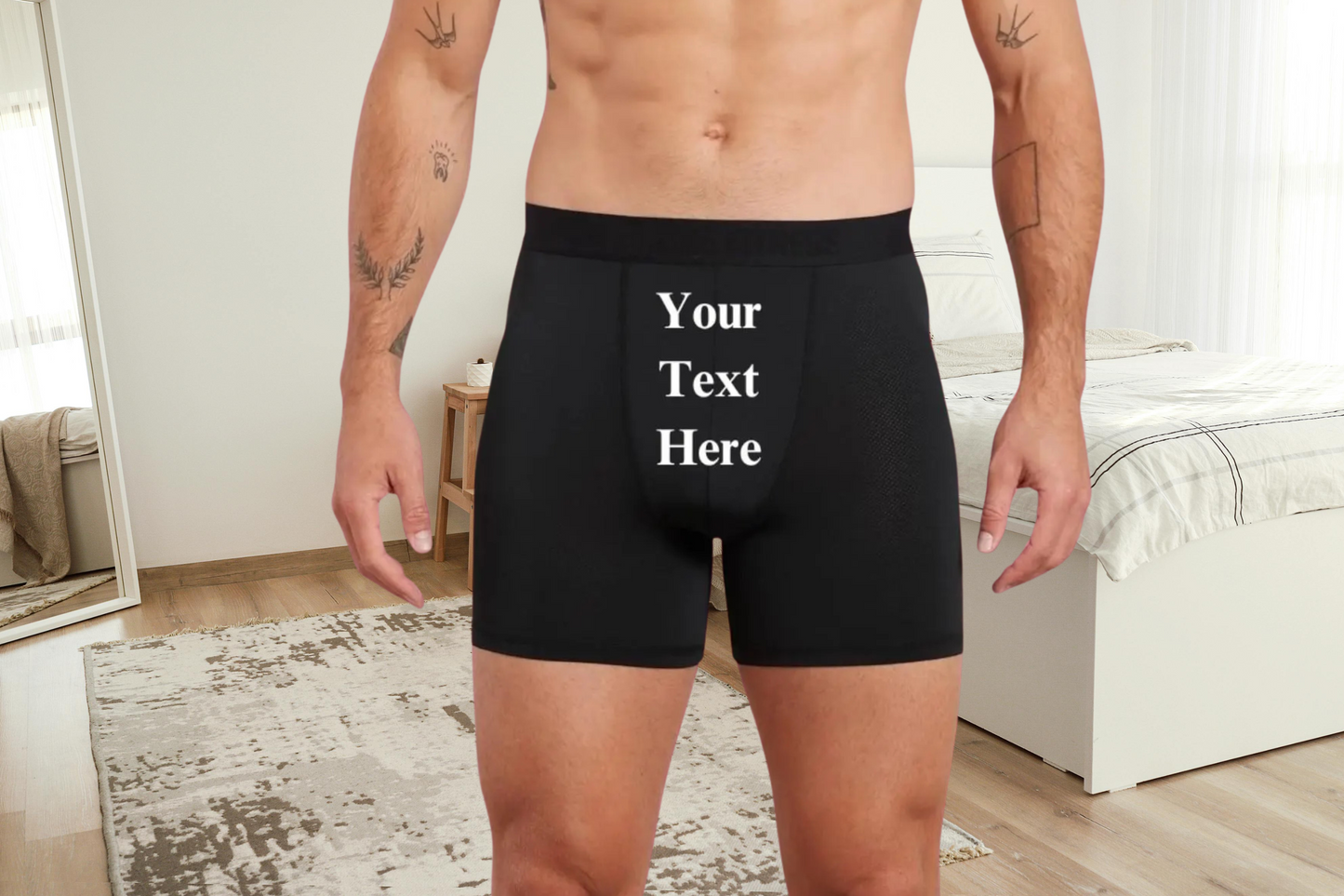 Design Your Own Black Boxers