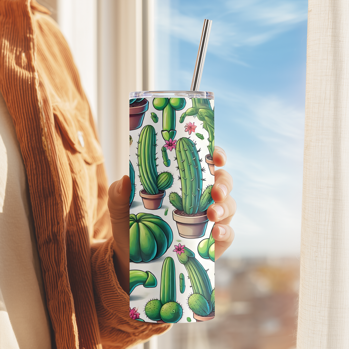 Cactus Penis Tumbler