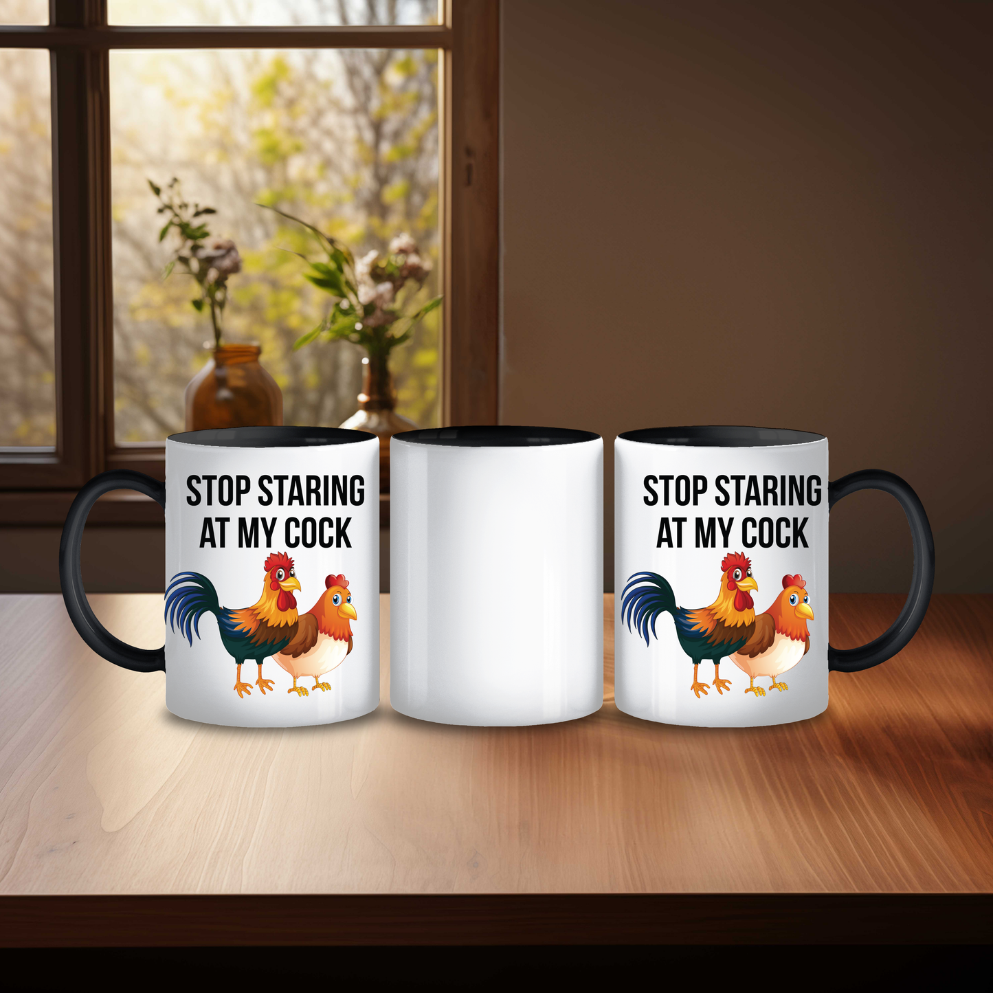 Stop Staring at my C**k Mug