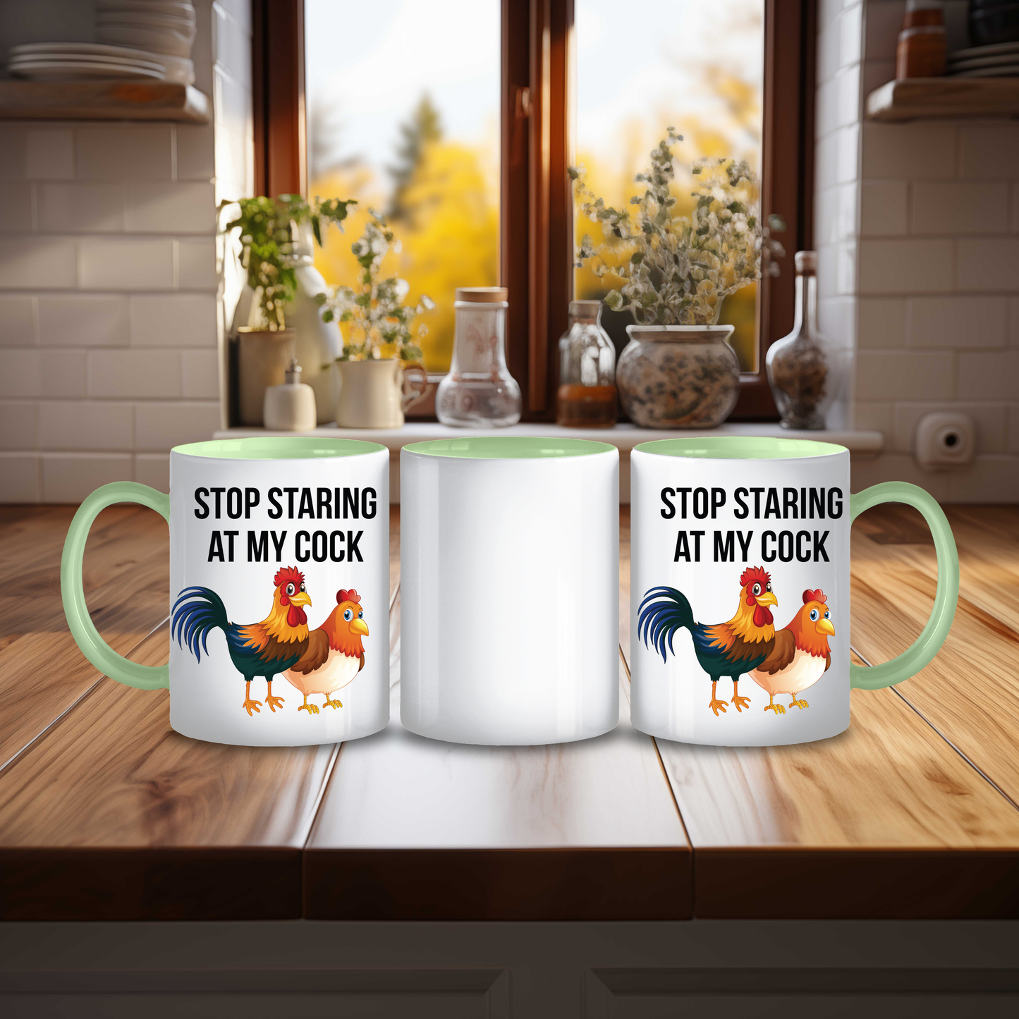 Stop Staring at my C**k Mug