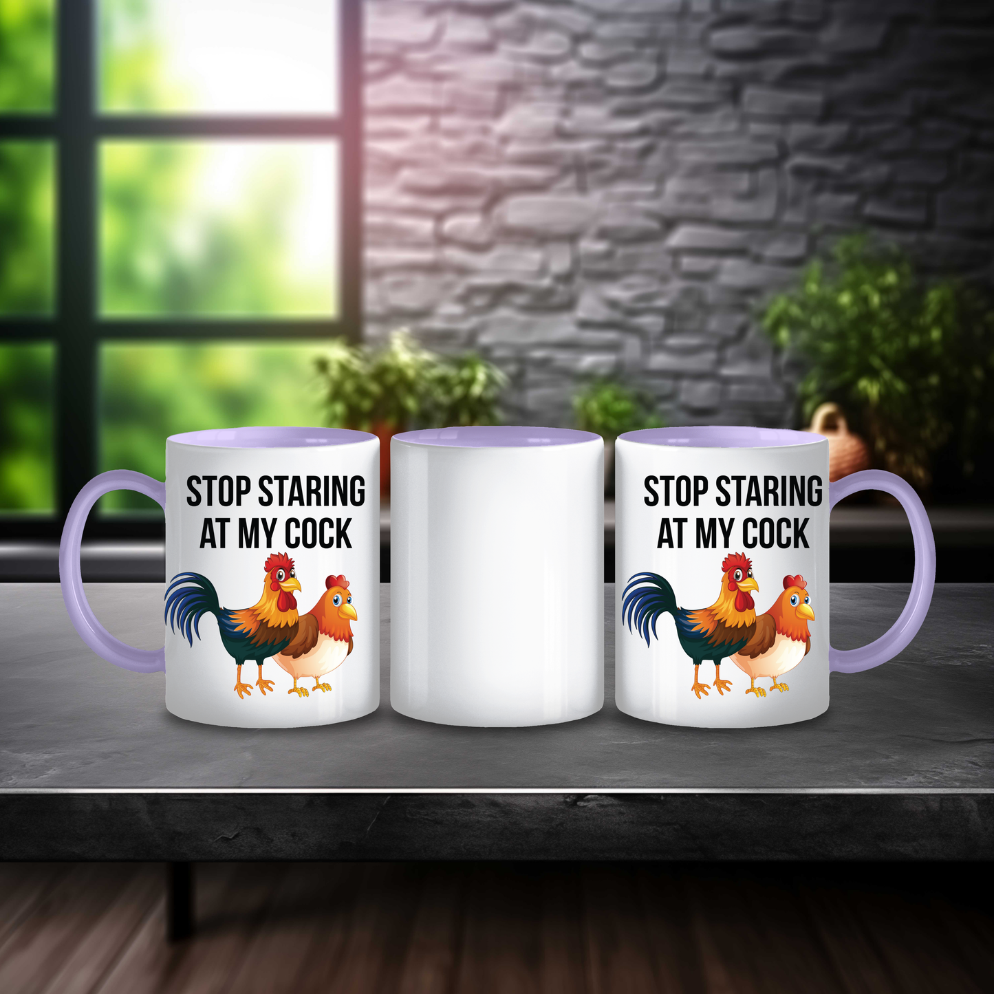 Stop Staring at my C**k Mug