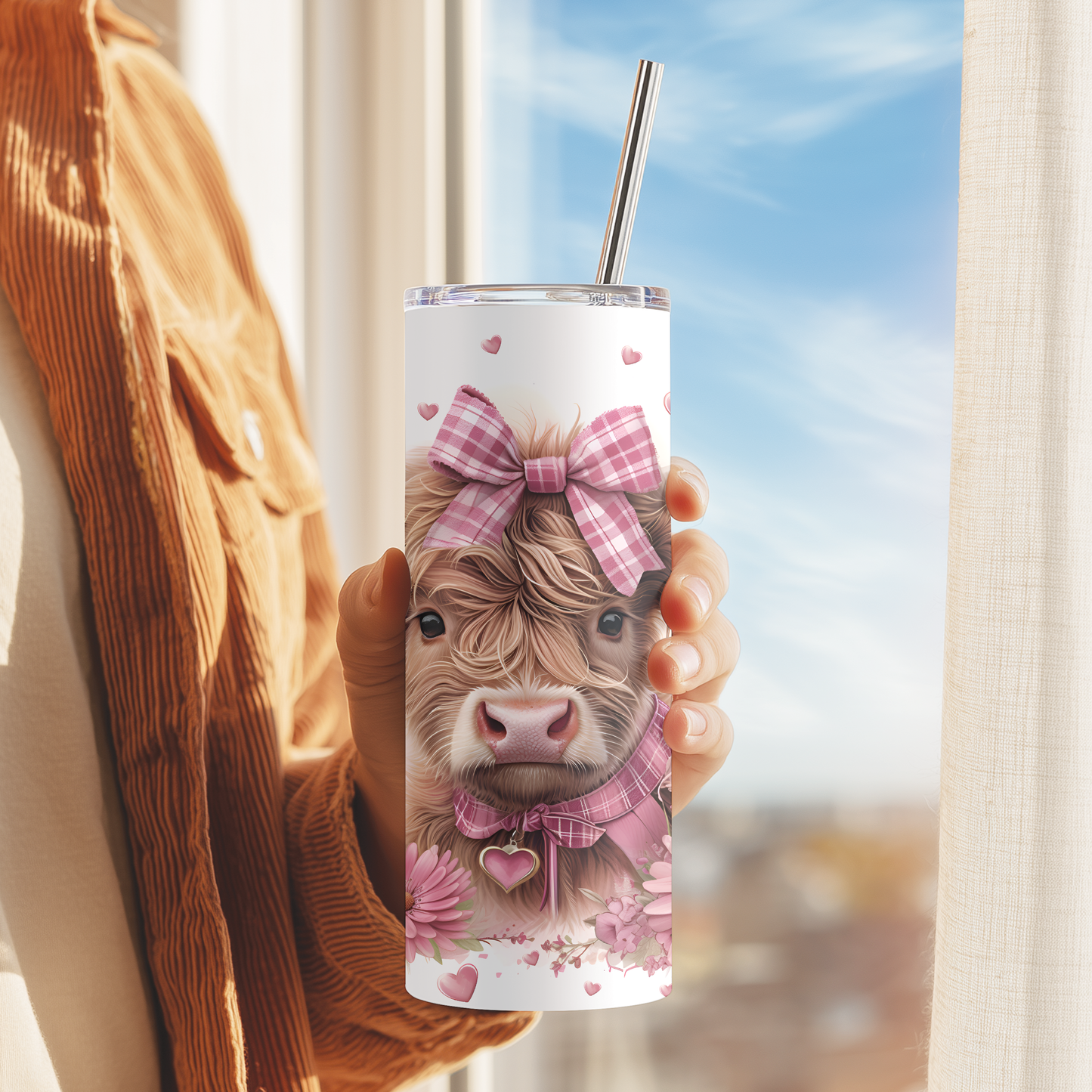 Highland Cow Tumbler