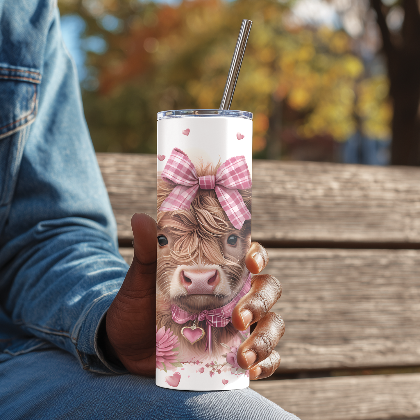 Highland Cow Tumbler