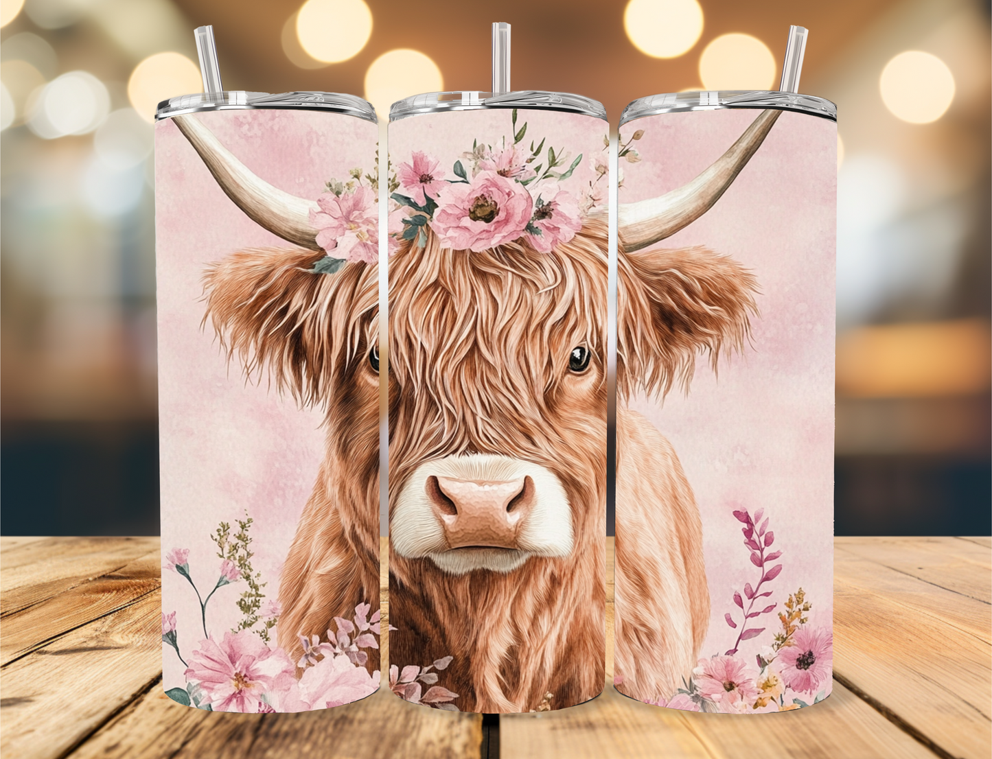 Highland Cow Tumbler