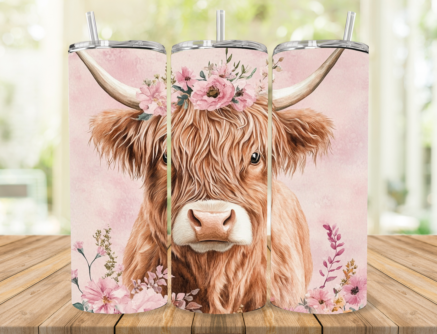 Highland Cow Tumbler