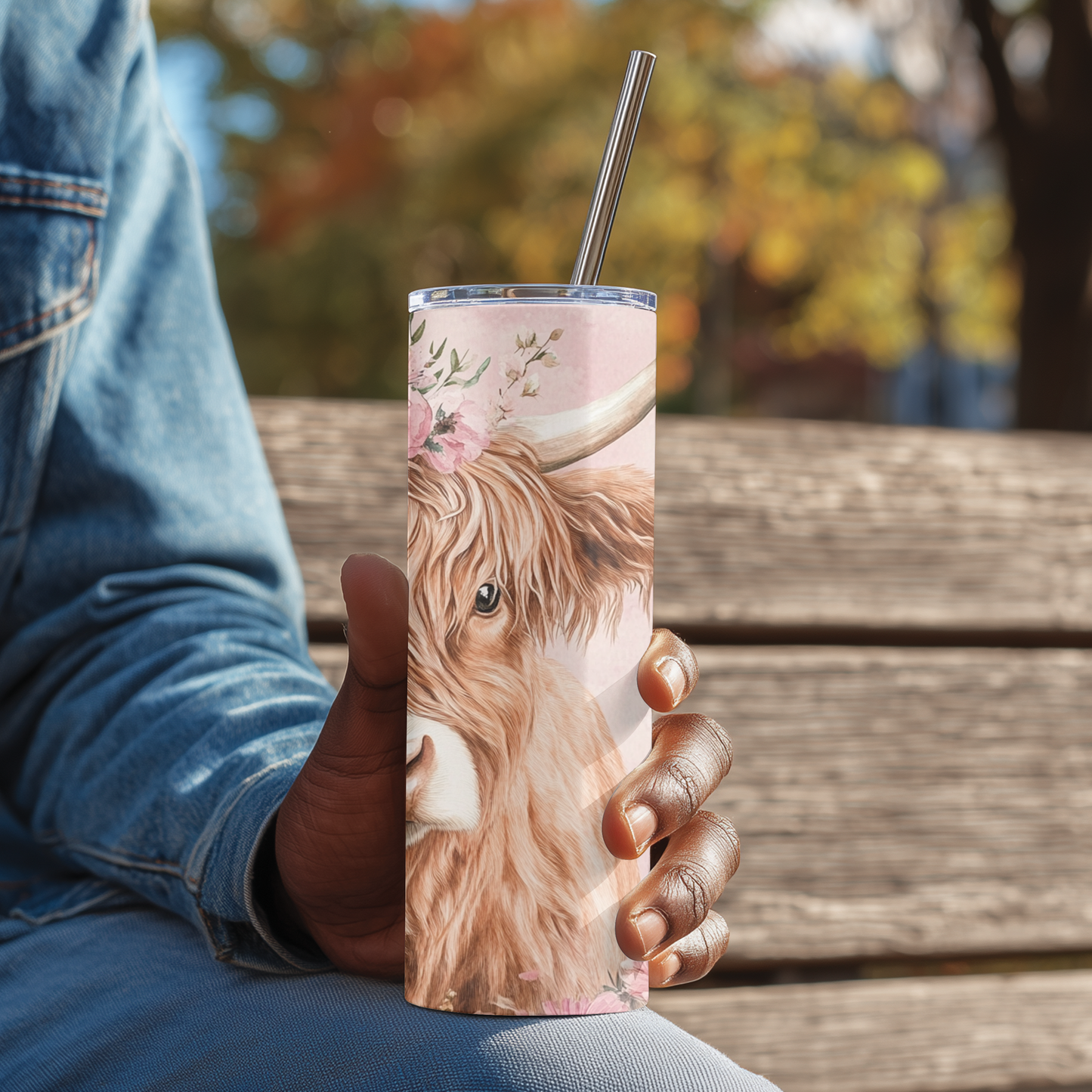 Highland Cow Tumbler