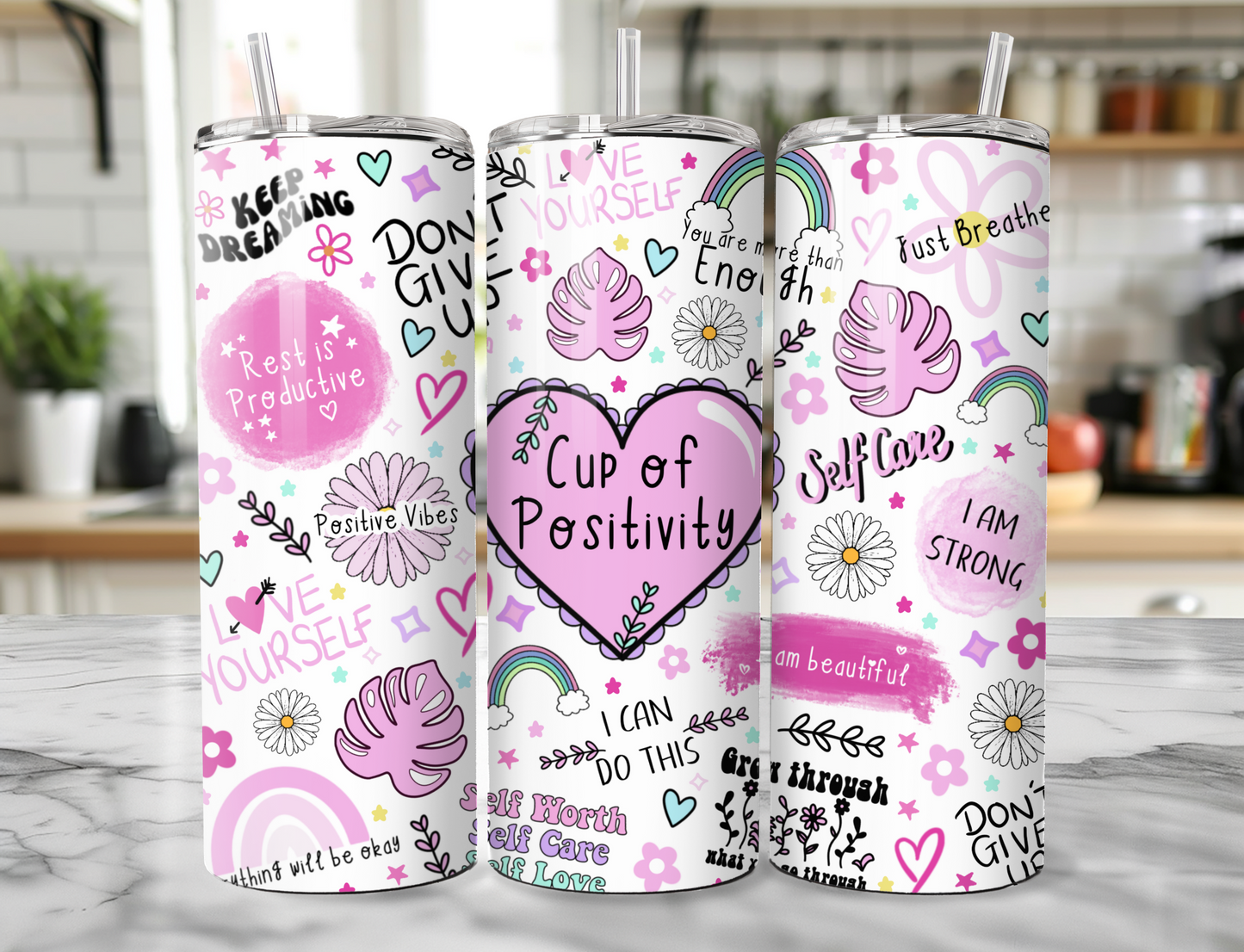 Cup of Positivity Tumbler