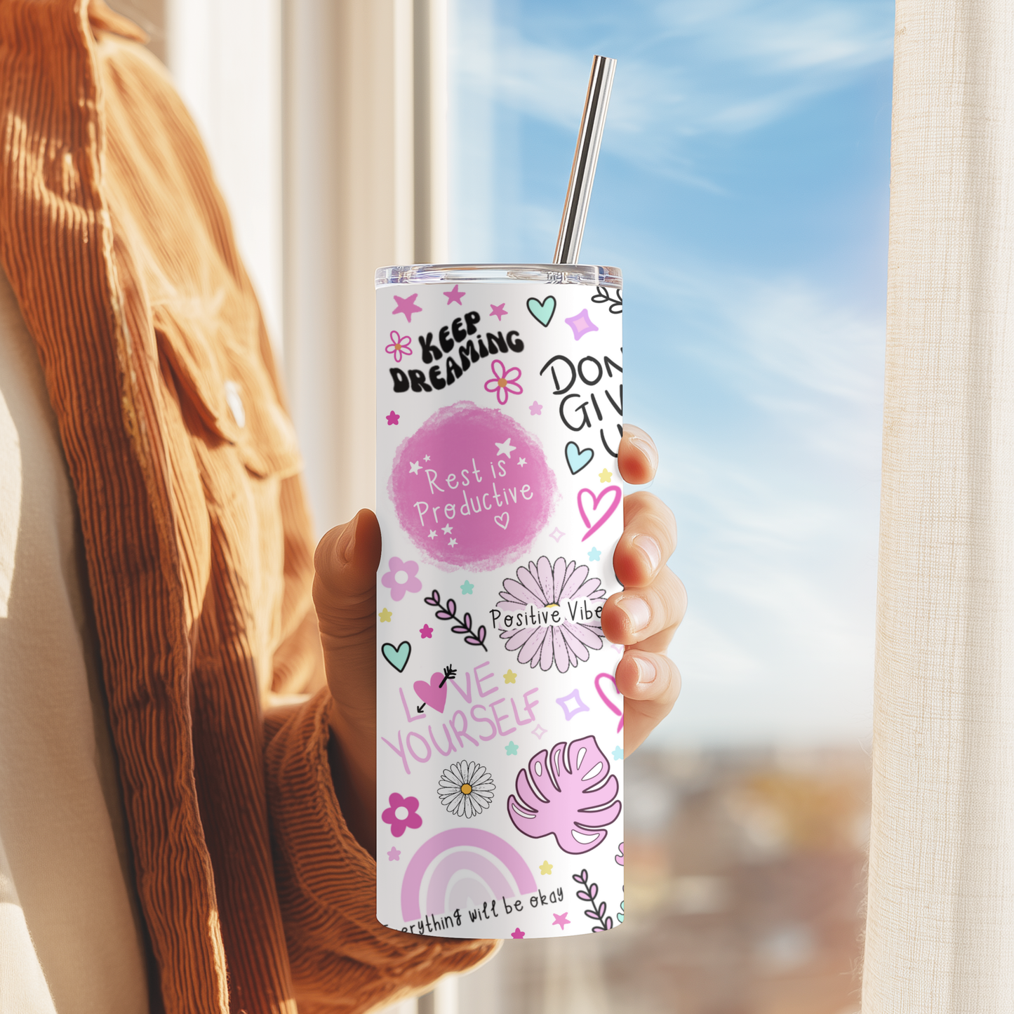 Cup of Positivity Tumbler