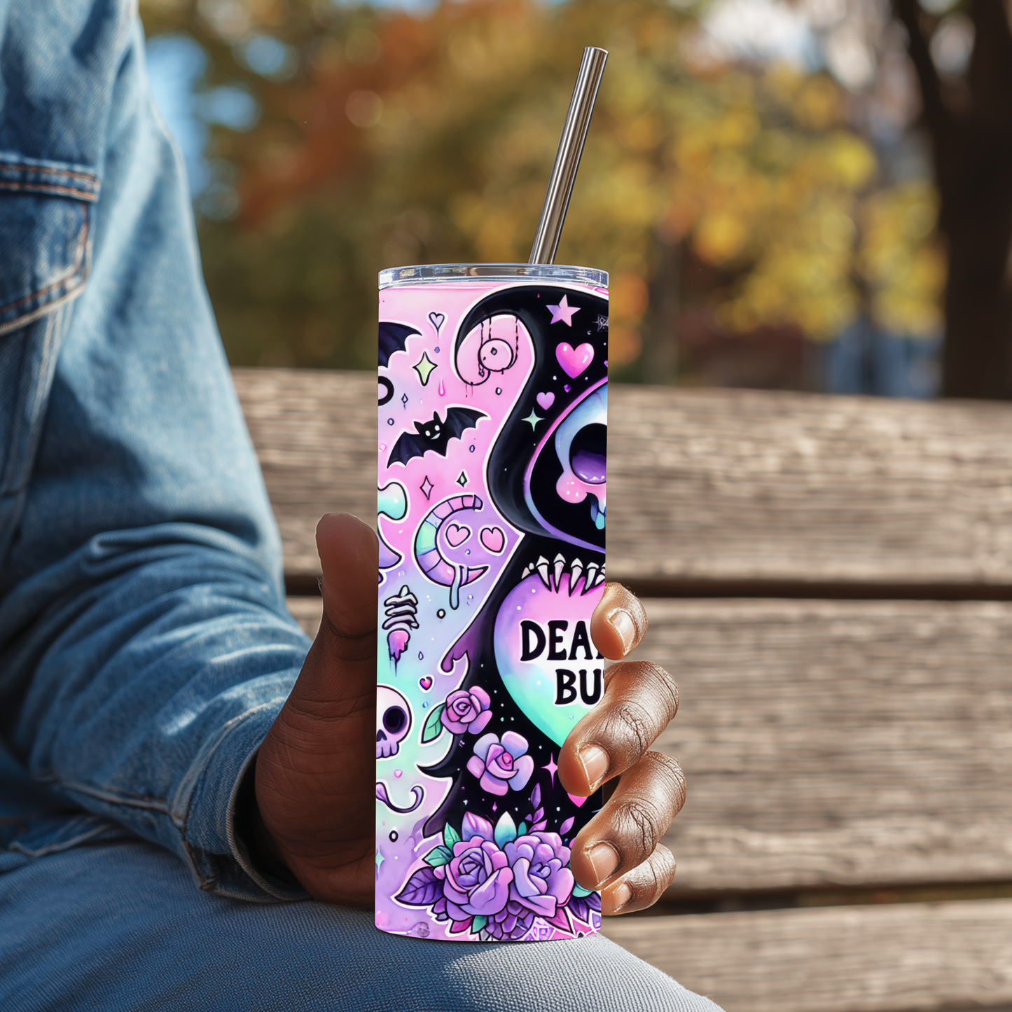Dead Inside But Still Cute Tumbler