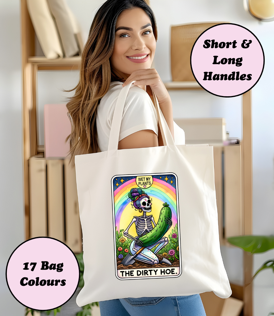 Dirty Hoe Tote Bag – Funny Gardening Tote