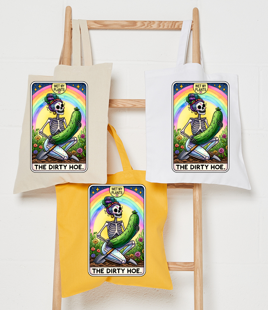 Dirty Hoe Tote Bag – Funny Gardening Tote
