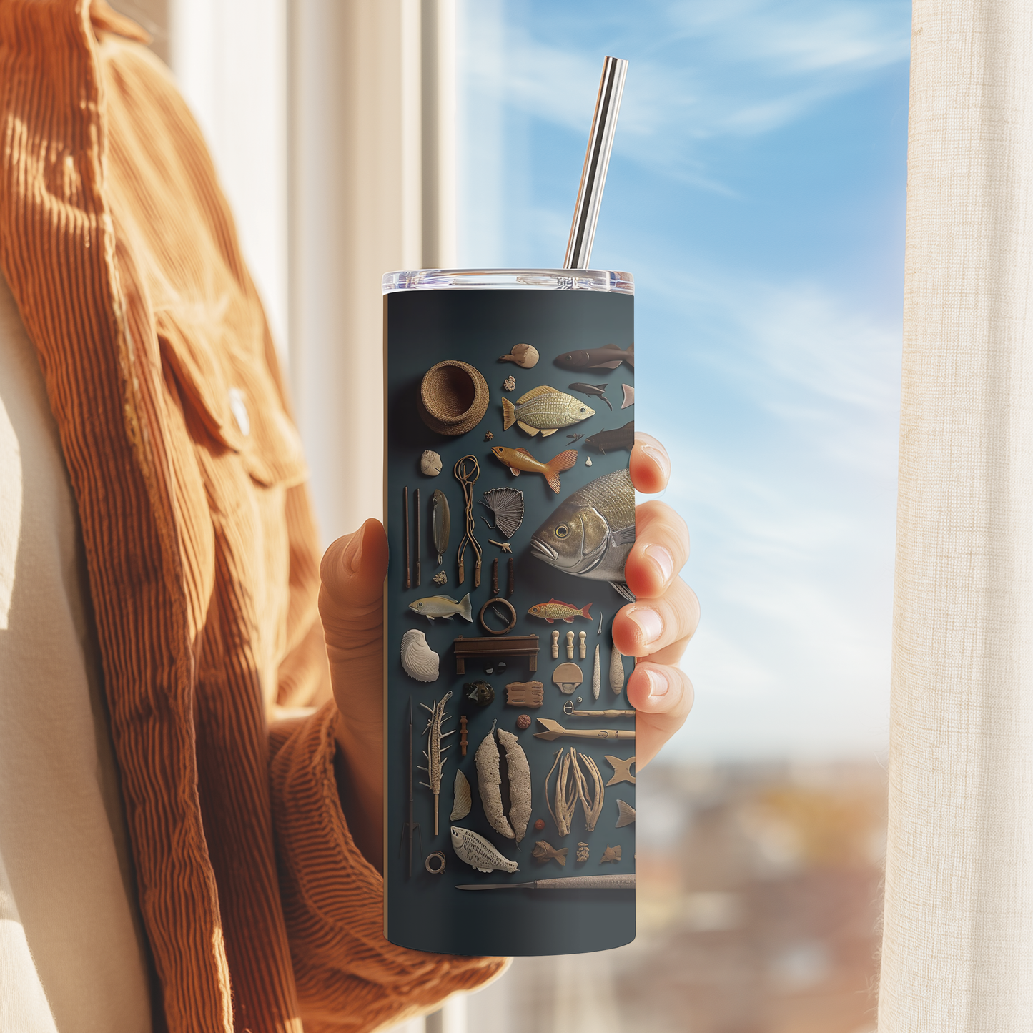 Born to Fish Tumbler