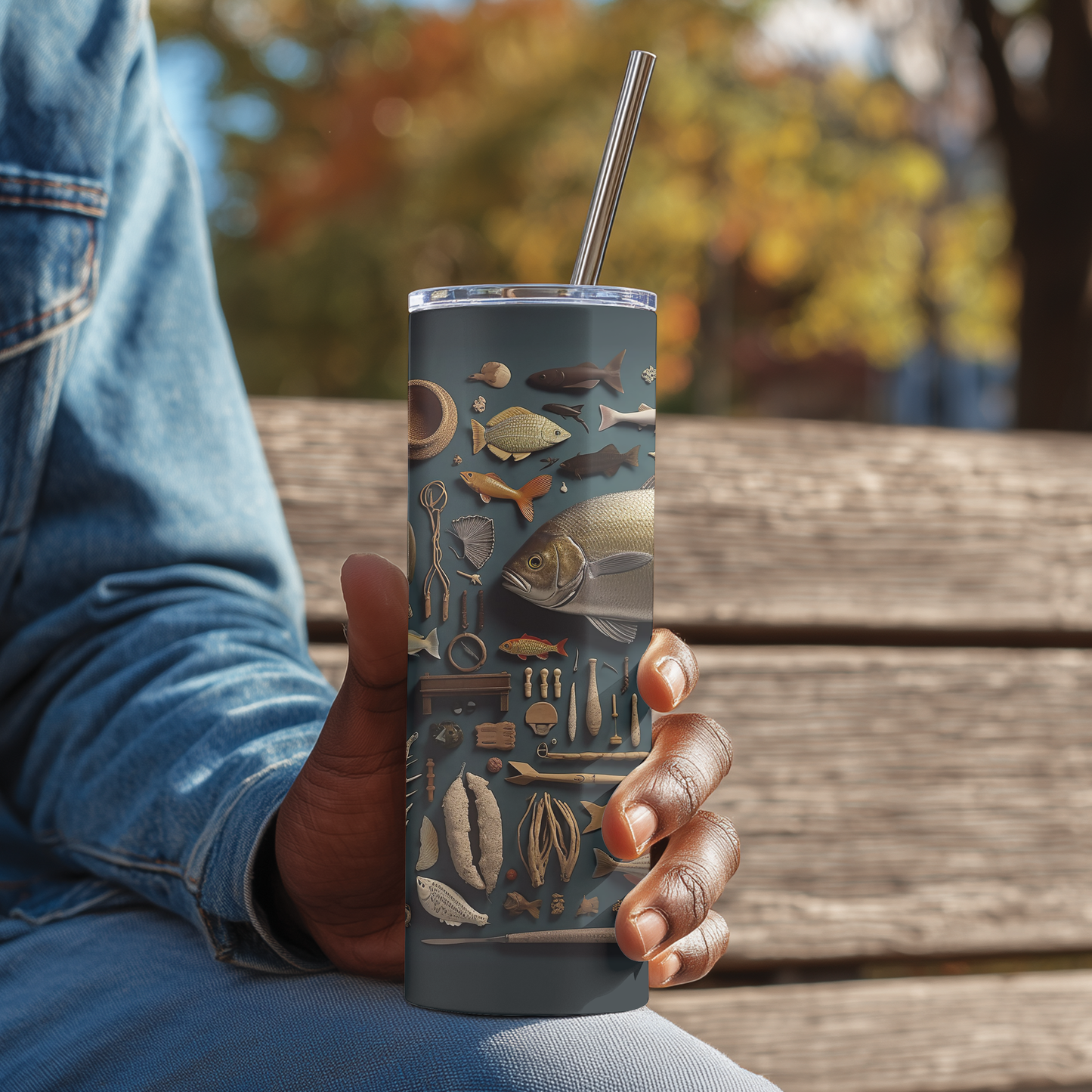 Born to Fish Tumbler