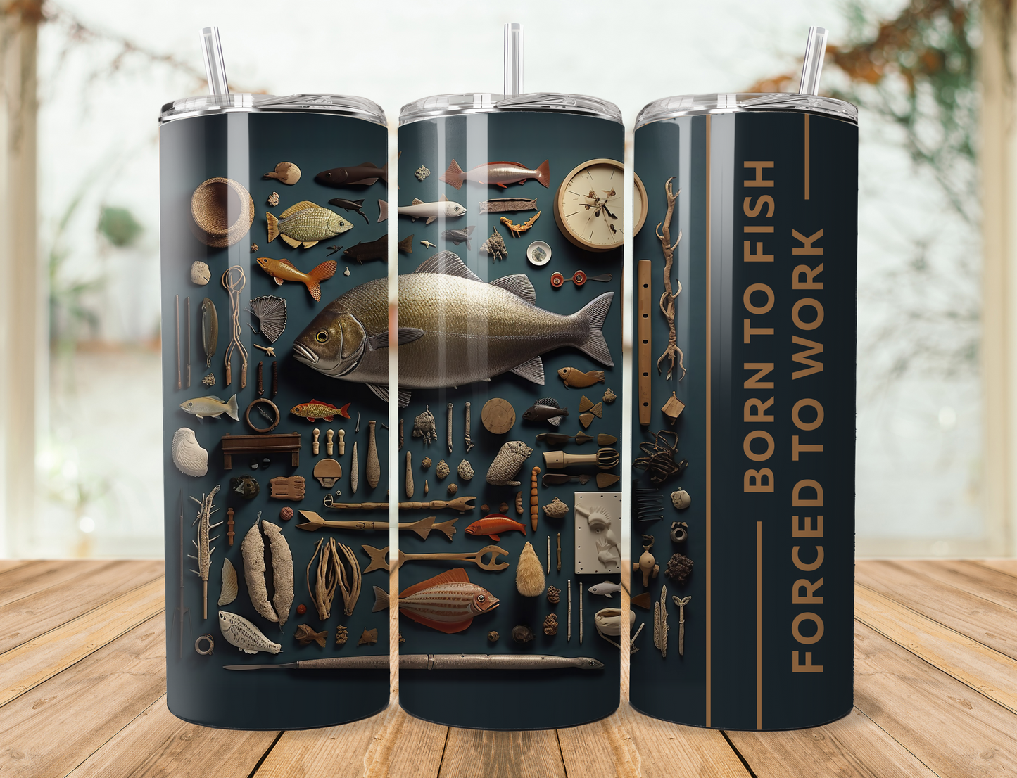 Born to Fish Tumbler