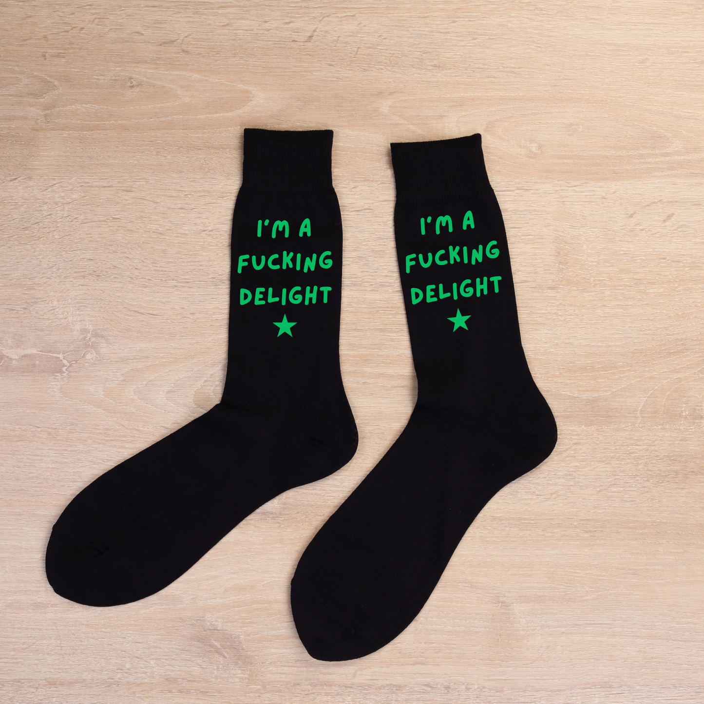 Football Themed Funny Printed Socks