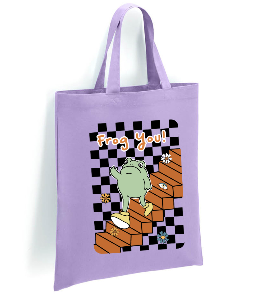 Frog You Tote Bag – Rude Frog with Attitude