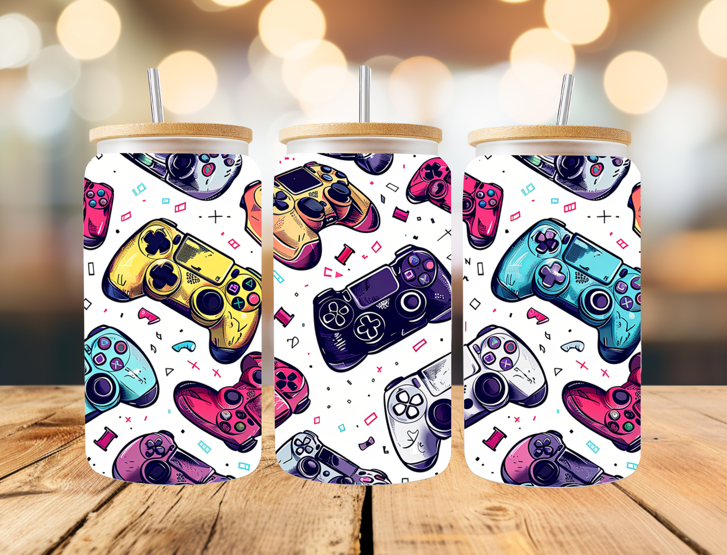Gaming 16oz Frosted Libbey Can