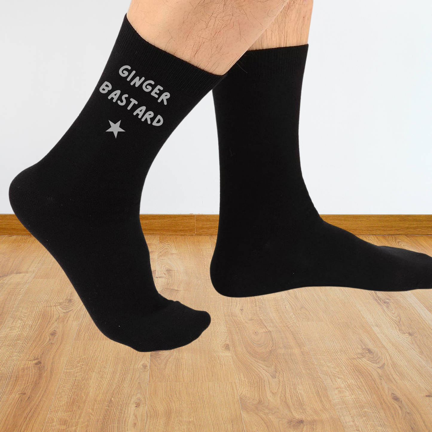 Ginger B*stard Funny Printed Socks