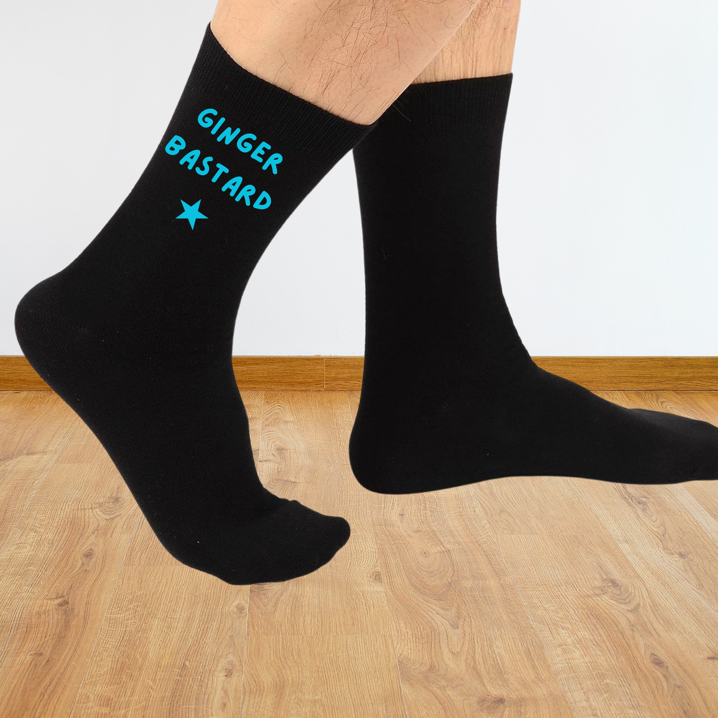 Ginger B*stard Funny Printed Socks
