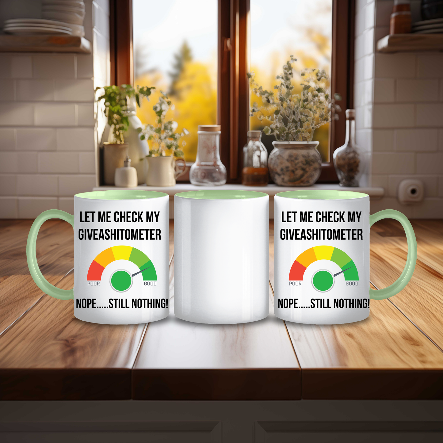 Give A Sh*t O ' Meter Mug