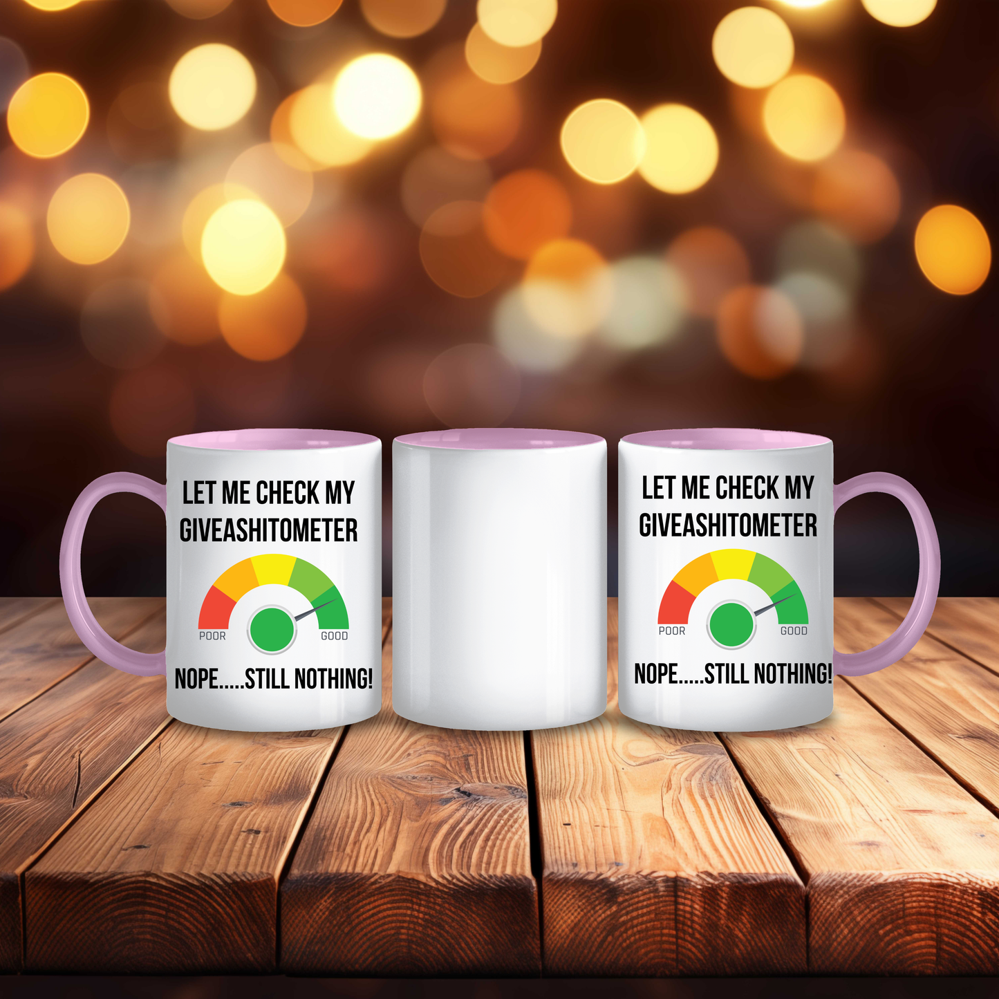 Give A Sh*t O ' Meter Mug