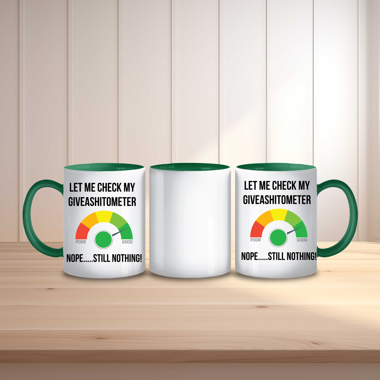 Give A Sh*t O ' Meter Mug