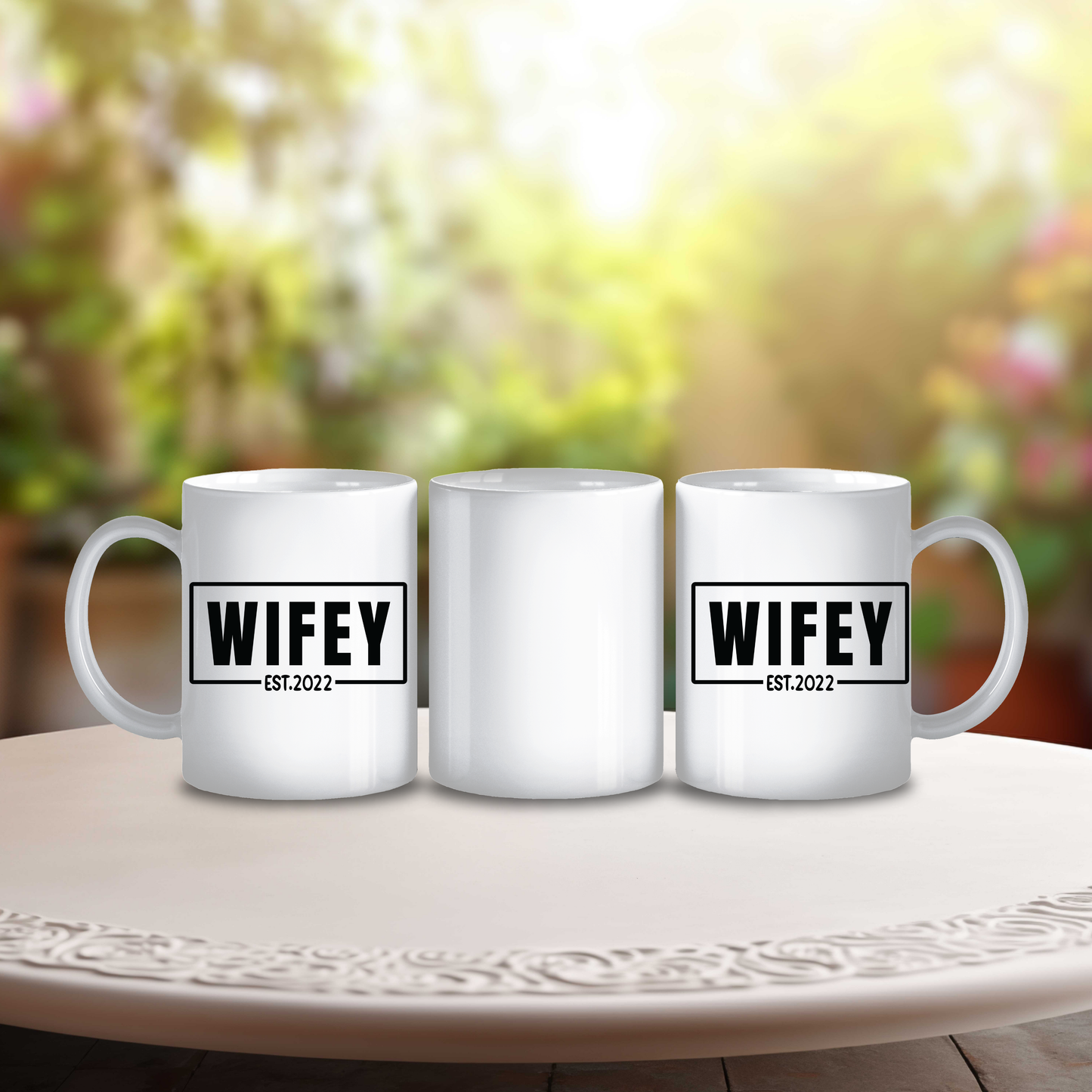 Hubby & Wifey Mug Set