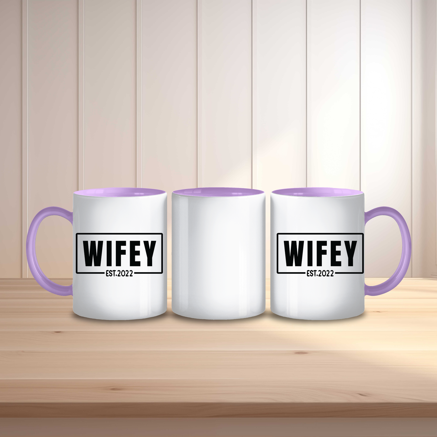 Hubby & Wifey Mug Set