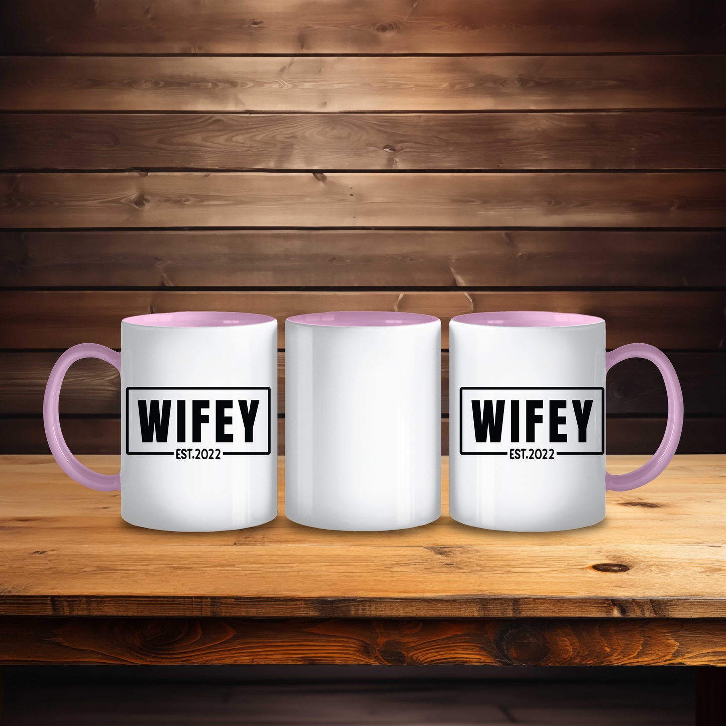 Hubby & Wifey Mug Set