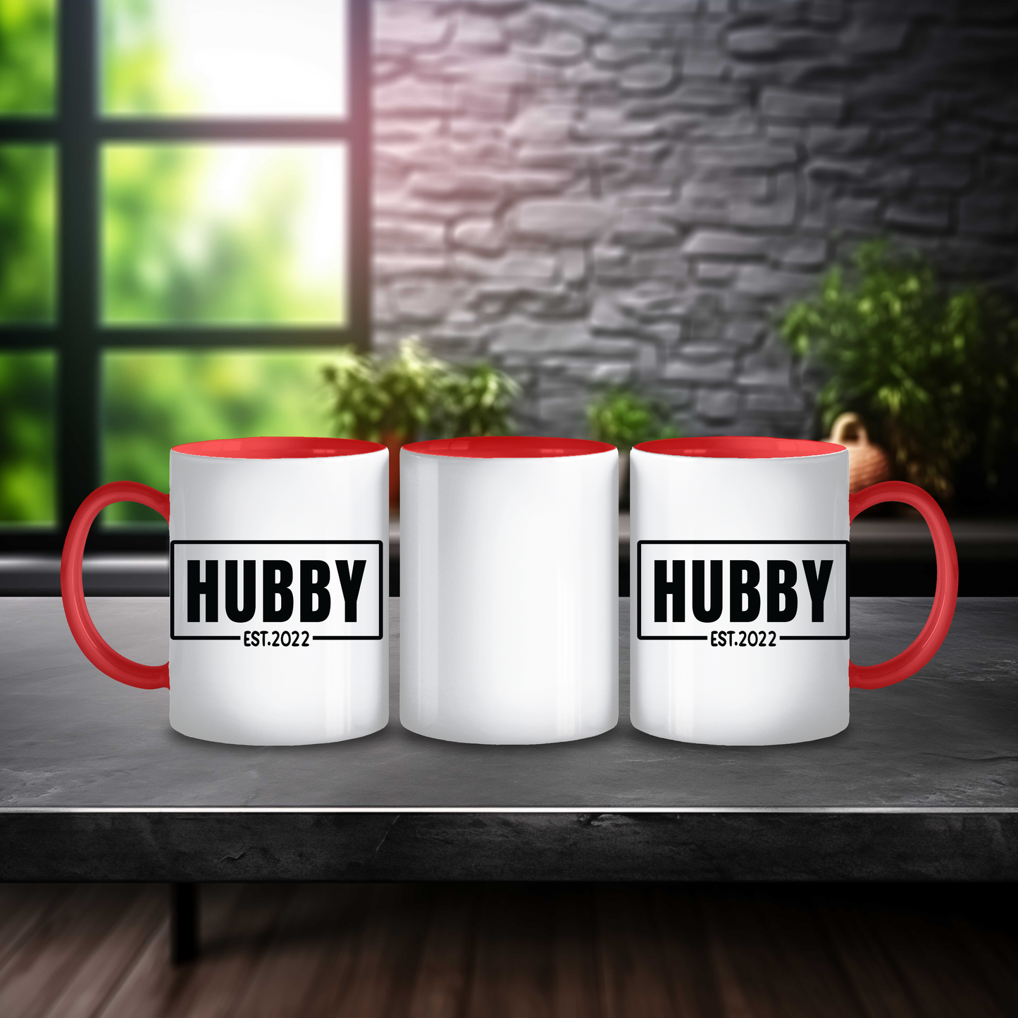Hubby & Wifey Mug Set