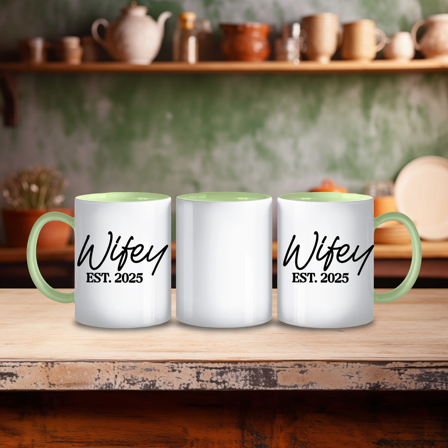 Hubby & Wifey Mug Set
