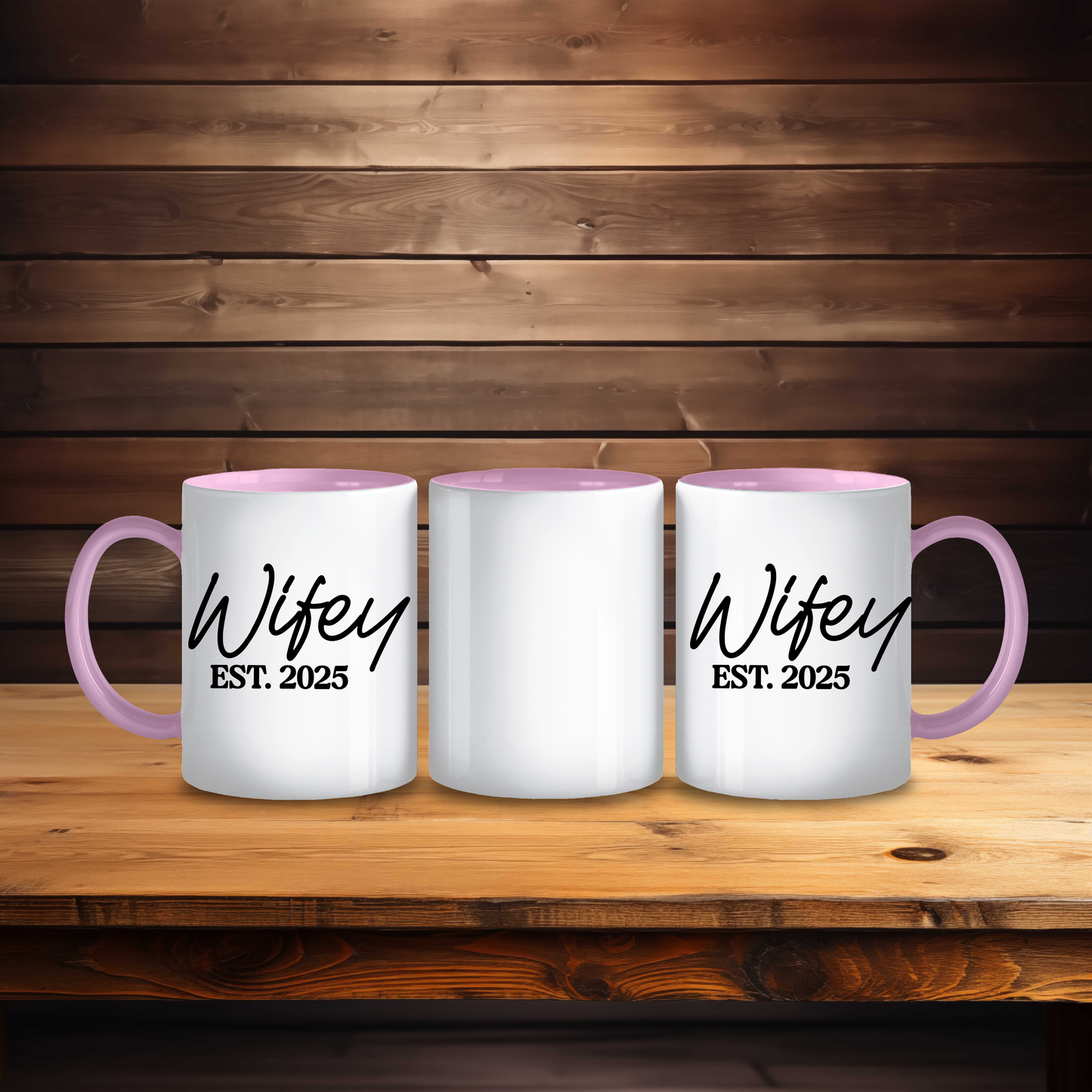 Hubby & Wifey Mug Set