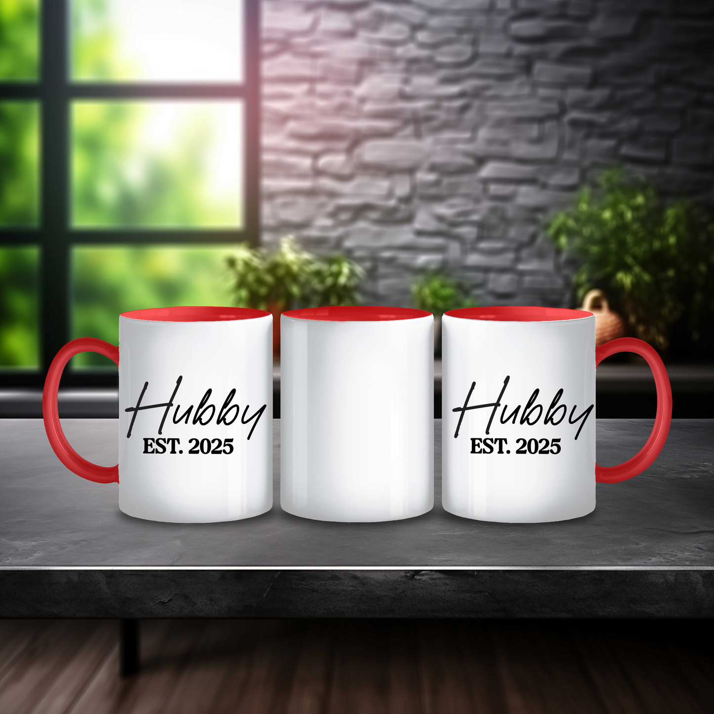 Hubby & Wifey Mug Set