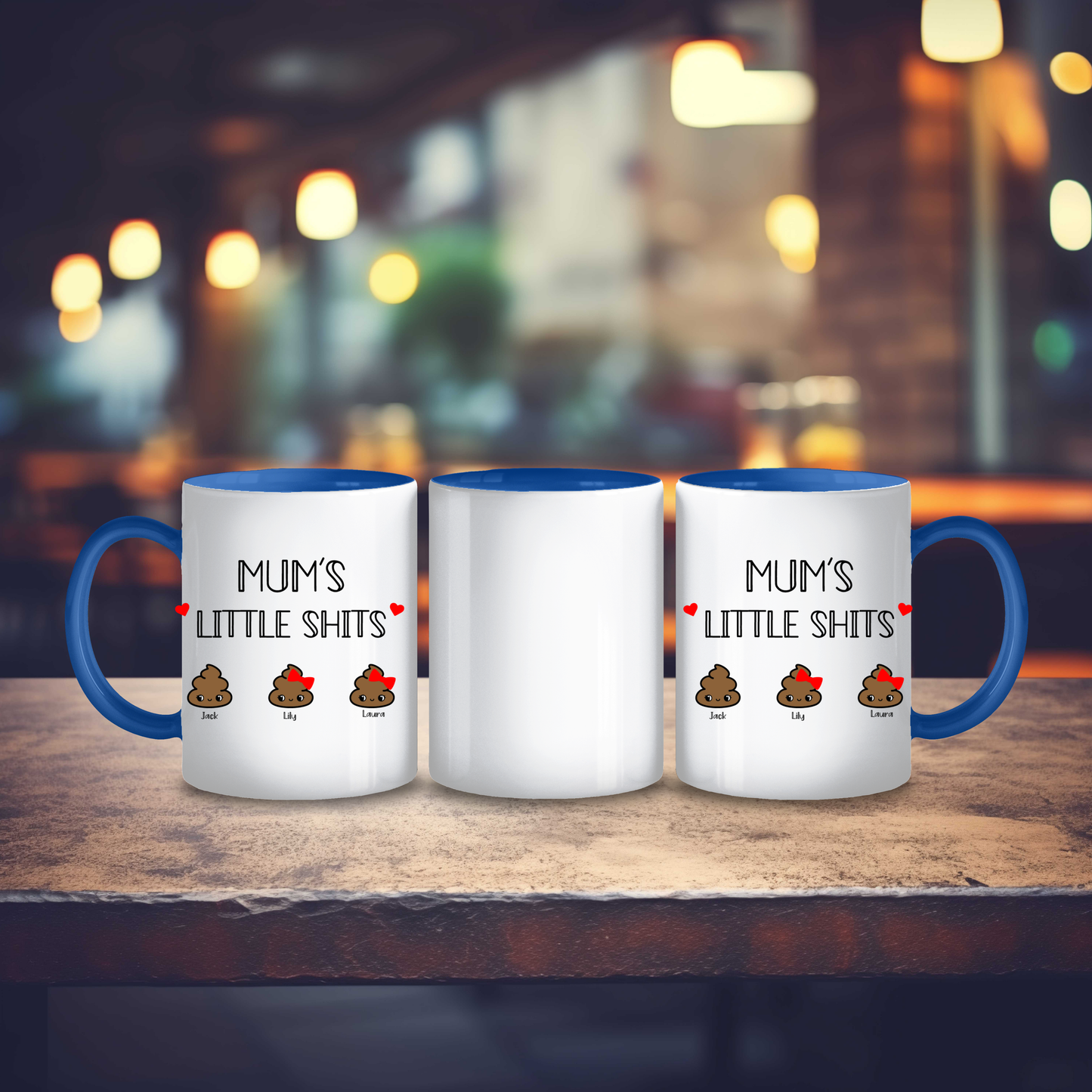Mum's Little Shits Mug
