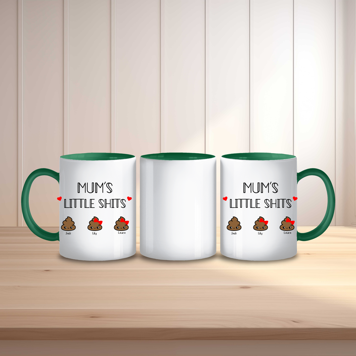 Mum's Little Shits Mug