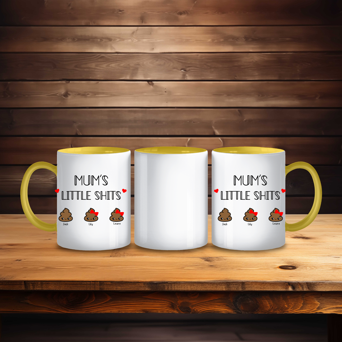 Mum's Little Shits Mug