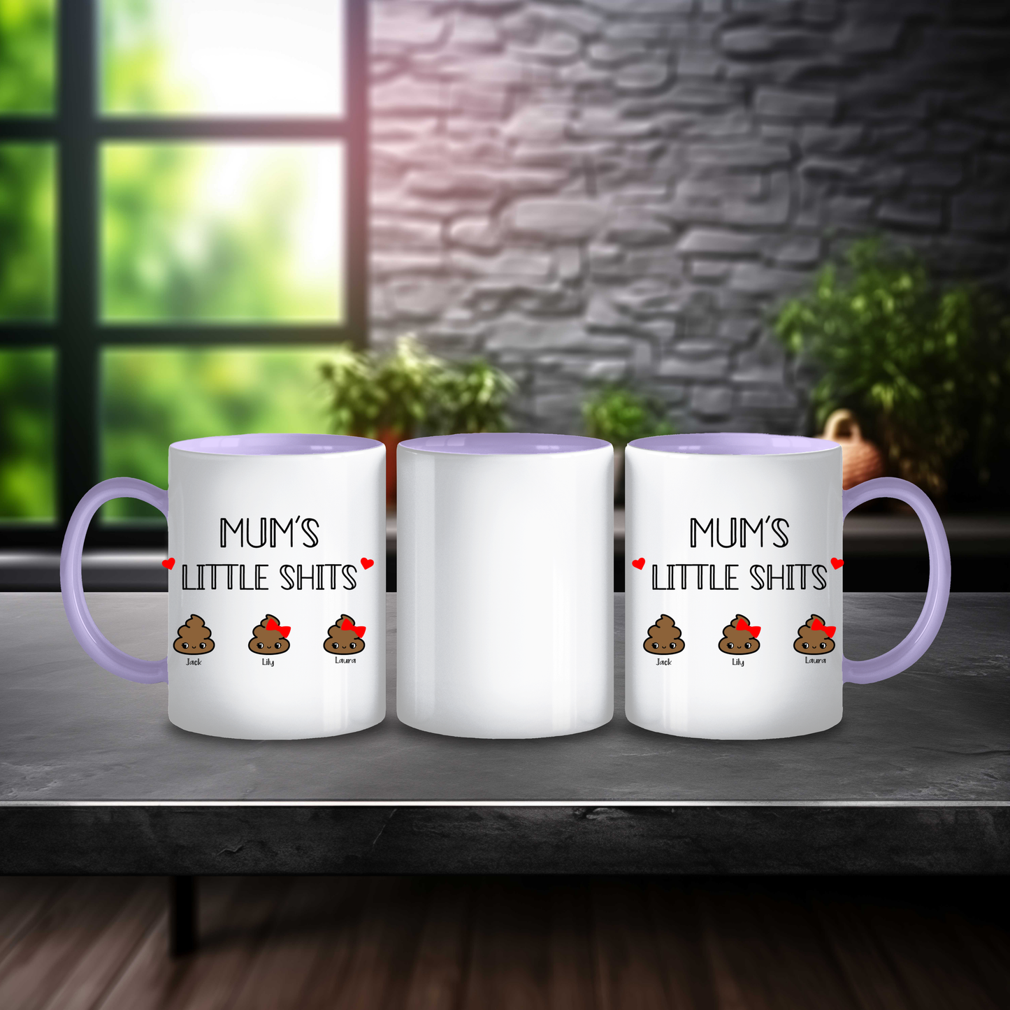 Mum's Little Shits Mug
