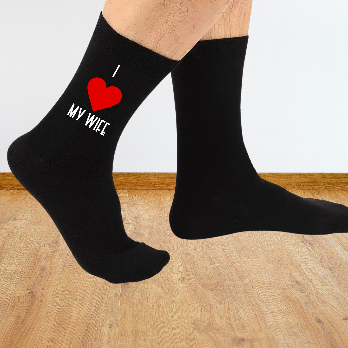 I Love My...Funny Printed Socks