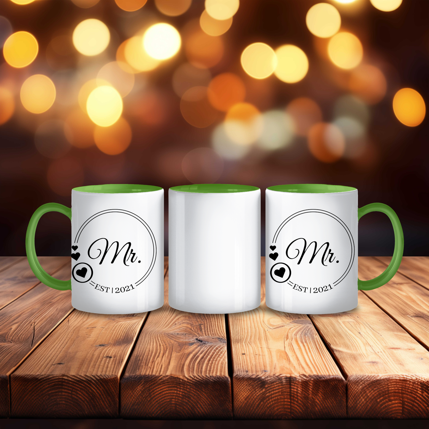 Mr & Mrs Mug Set