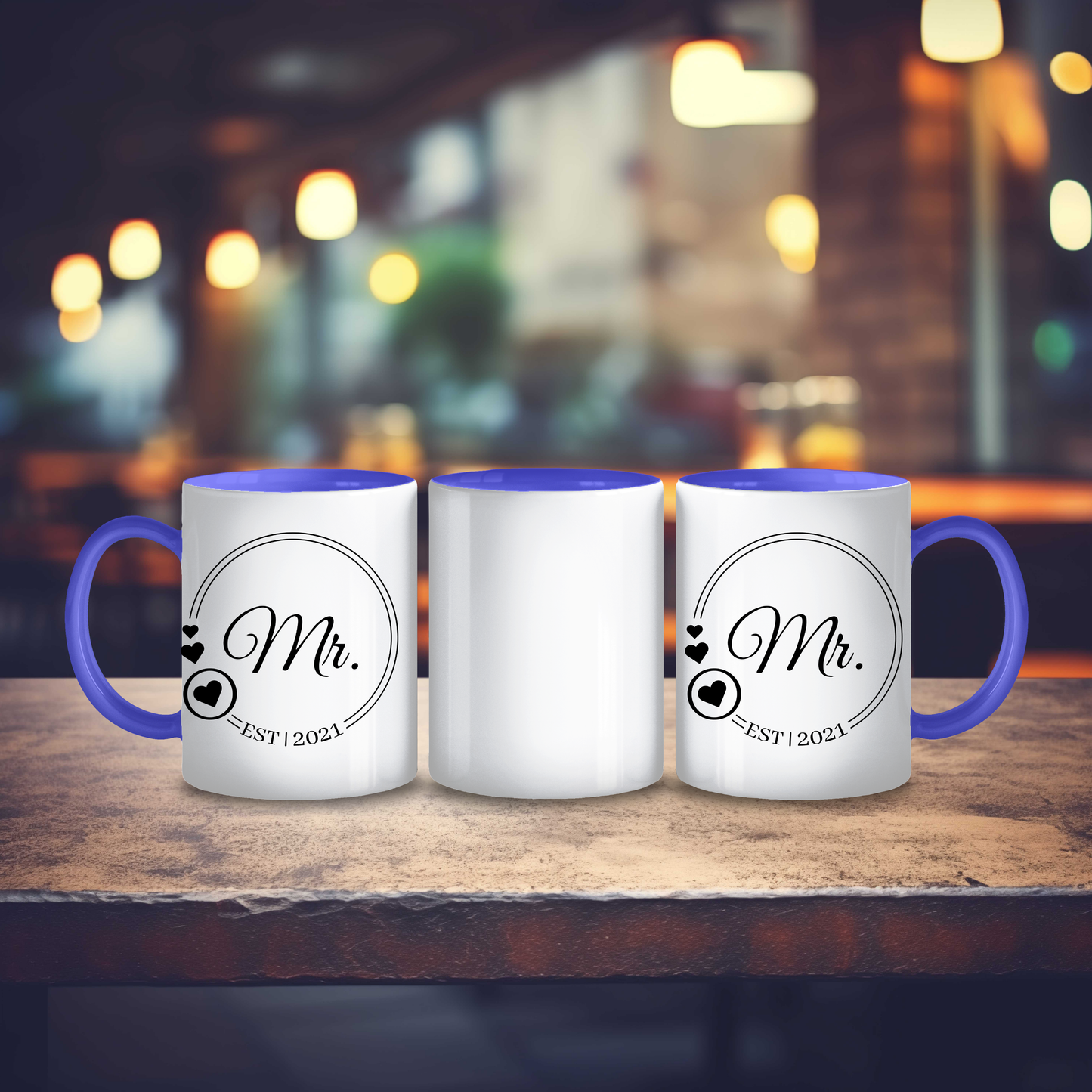 Mr & Mrs Mug Set