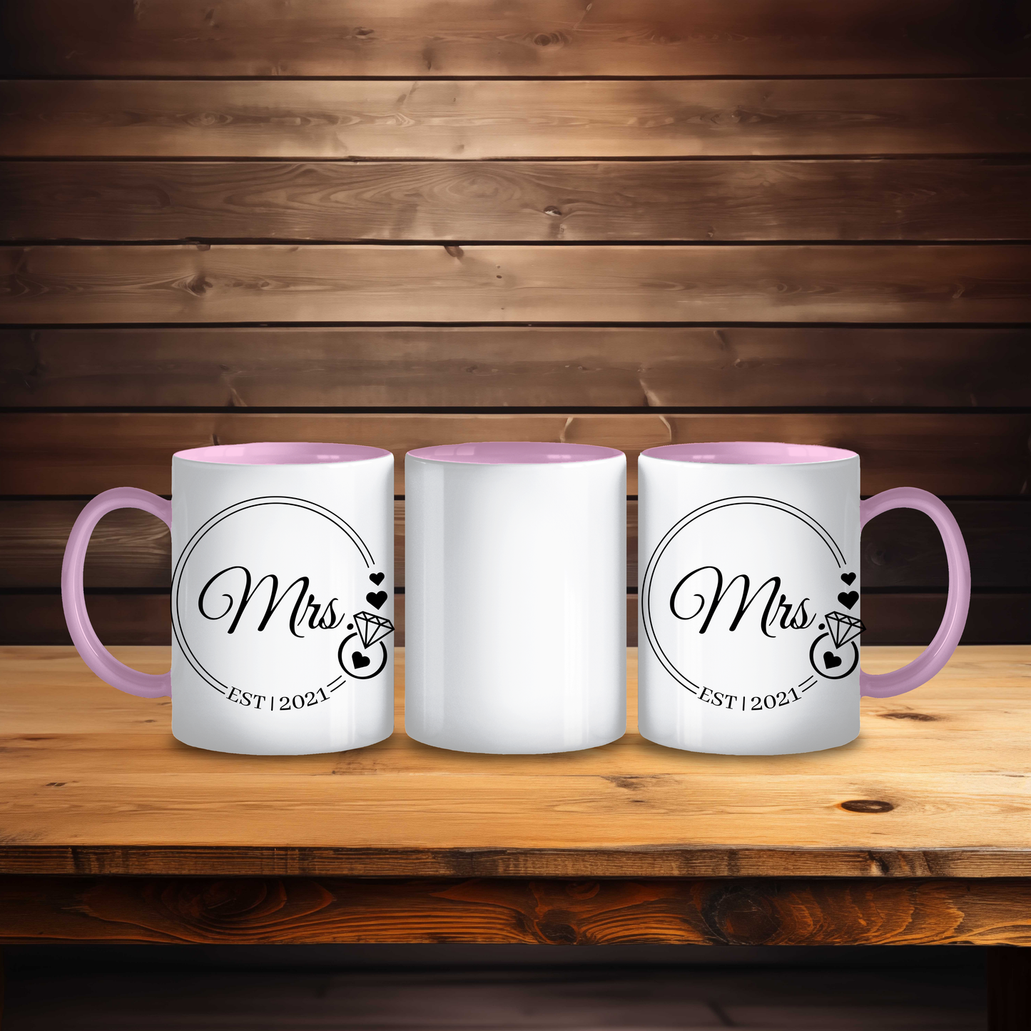 Mr & Mrs Mug Set