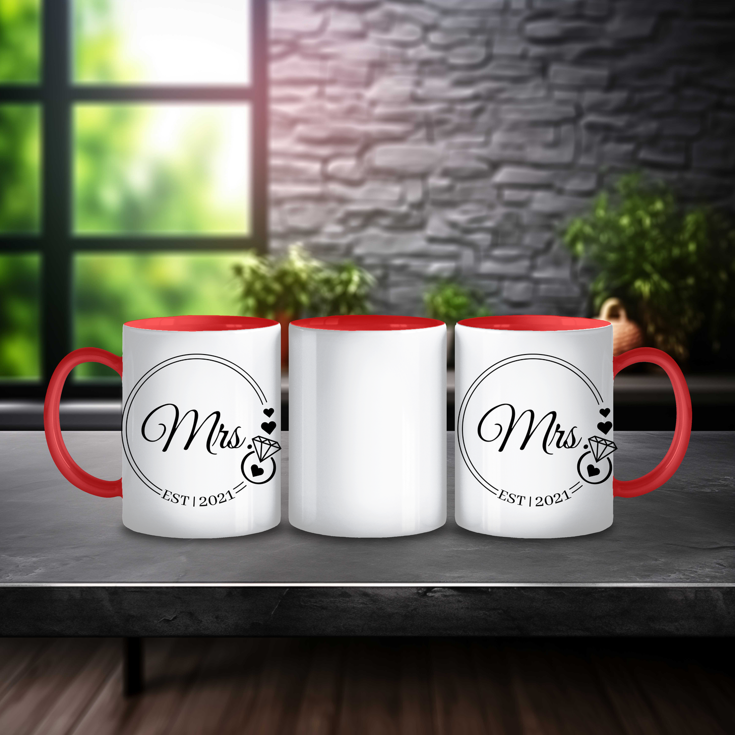 Mr & Mrs Mug Set