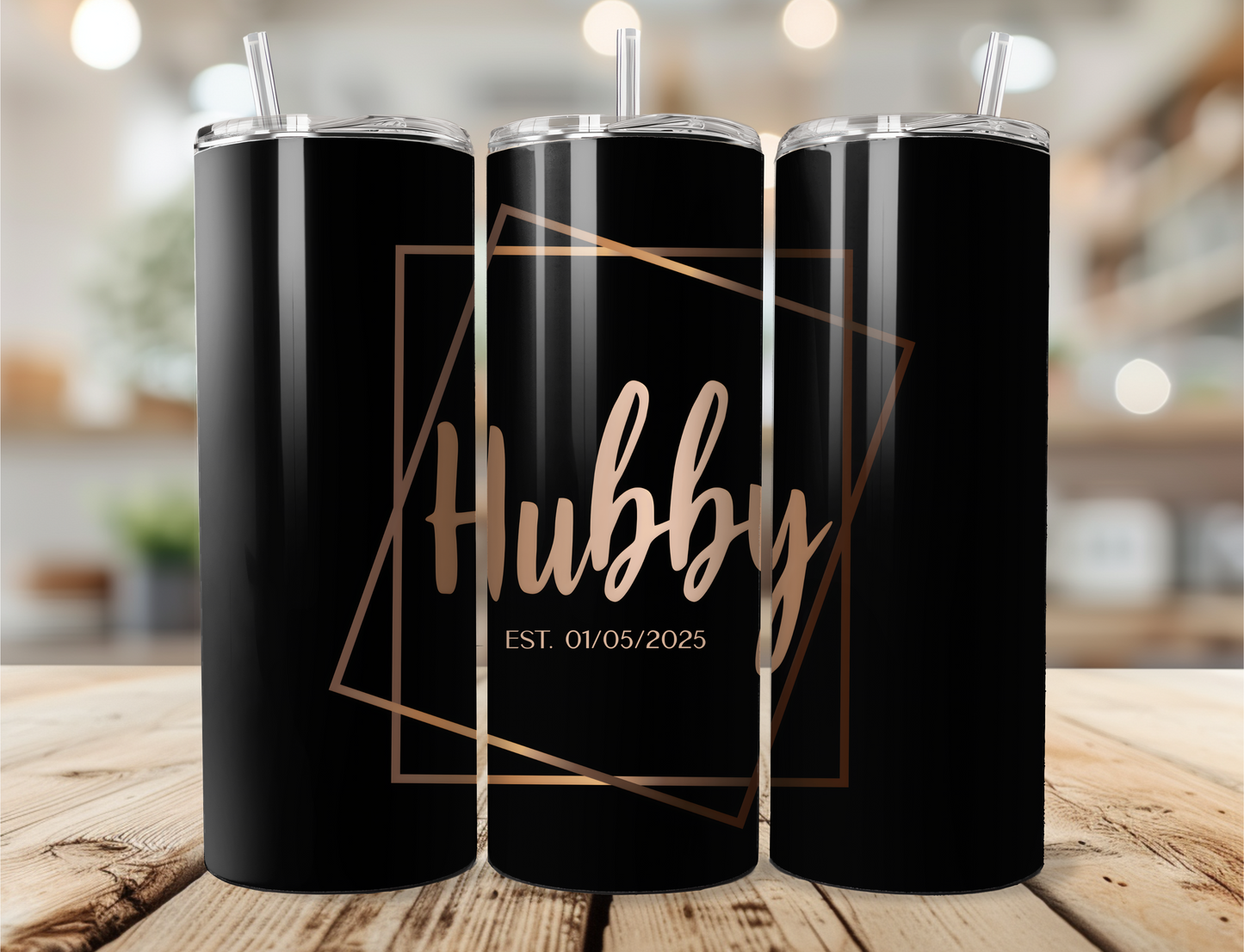 Hubby and Wifey Tumbler Set
