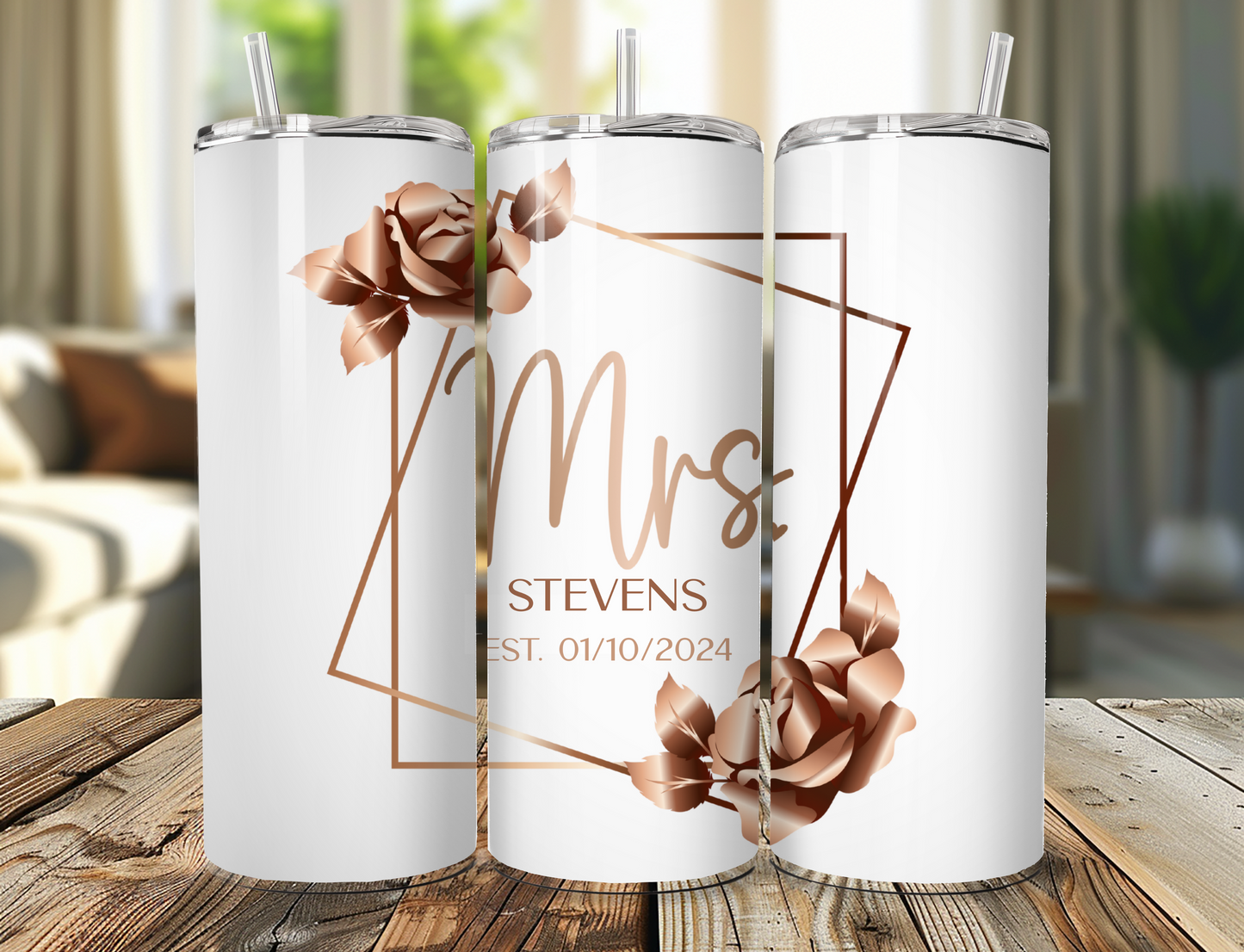 Mr and Mrs Tumbler Set