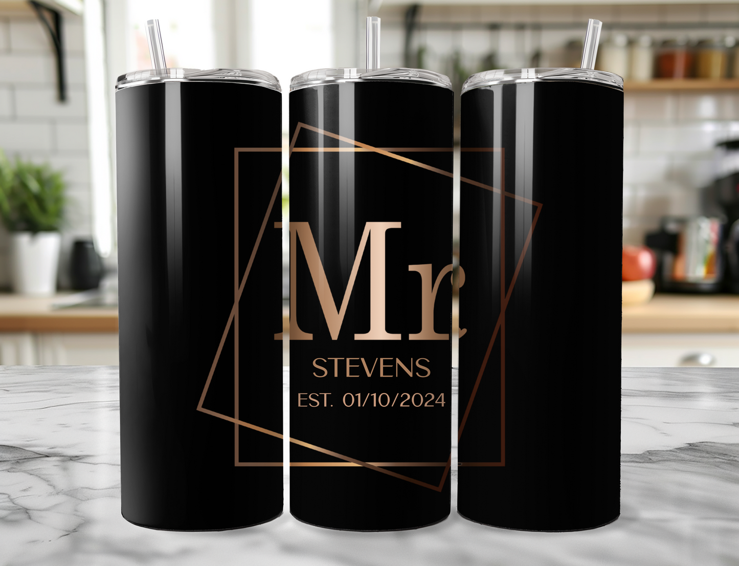 Mr and Mrs Tumbler Set
