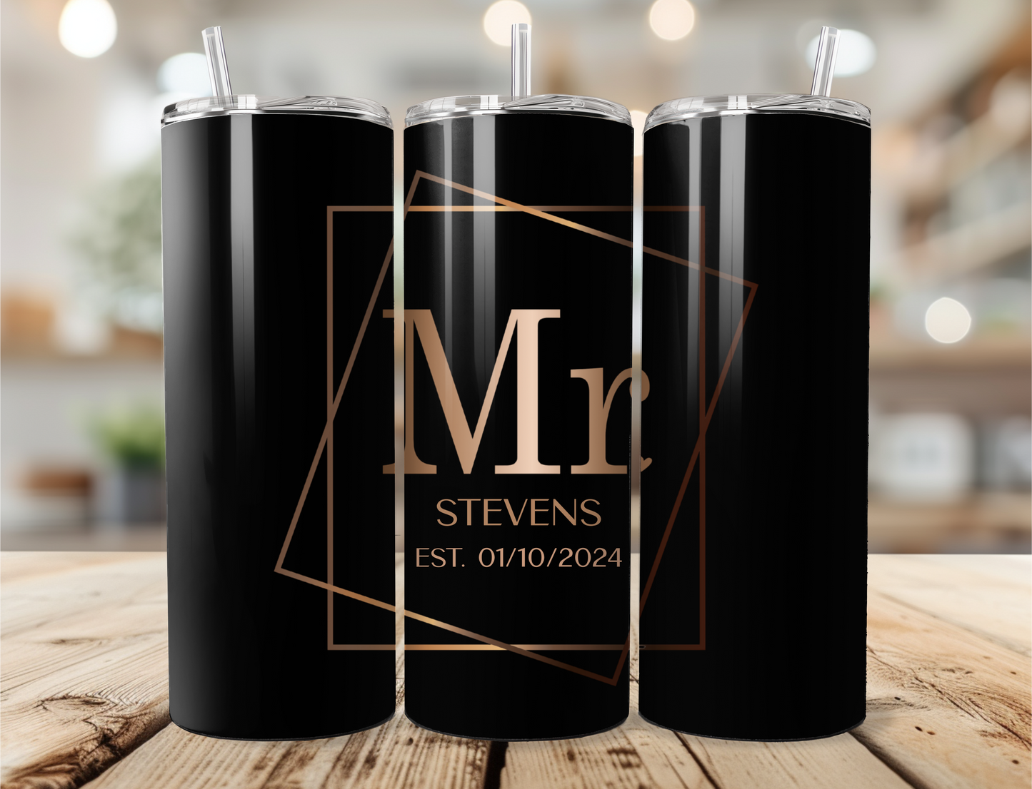 Mr and Mrs Tumbler Set