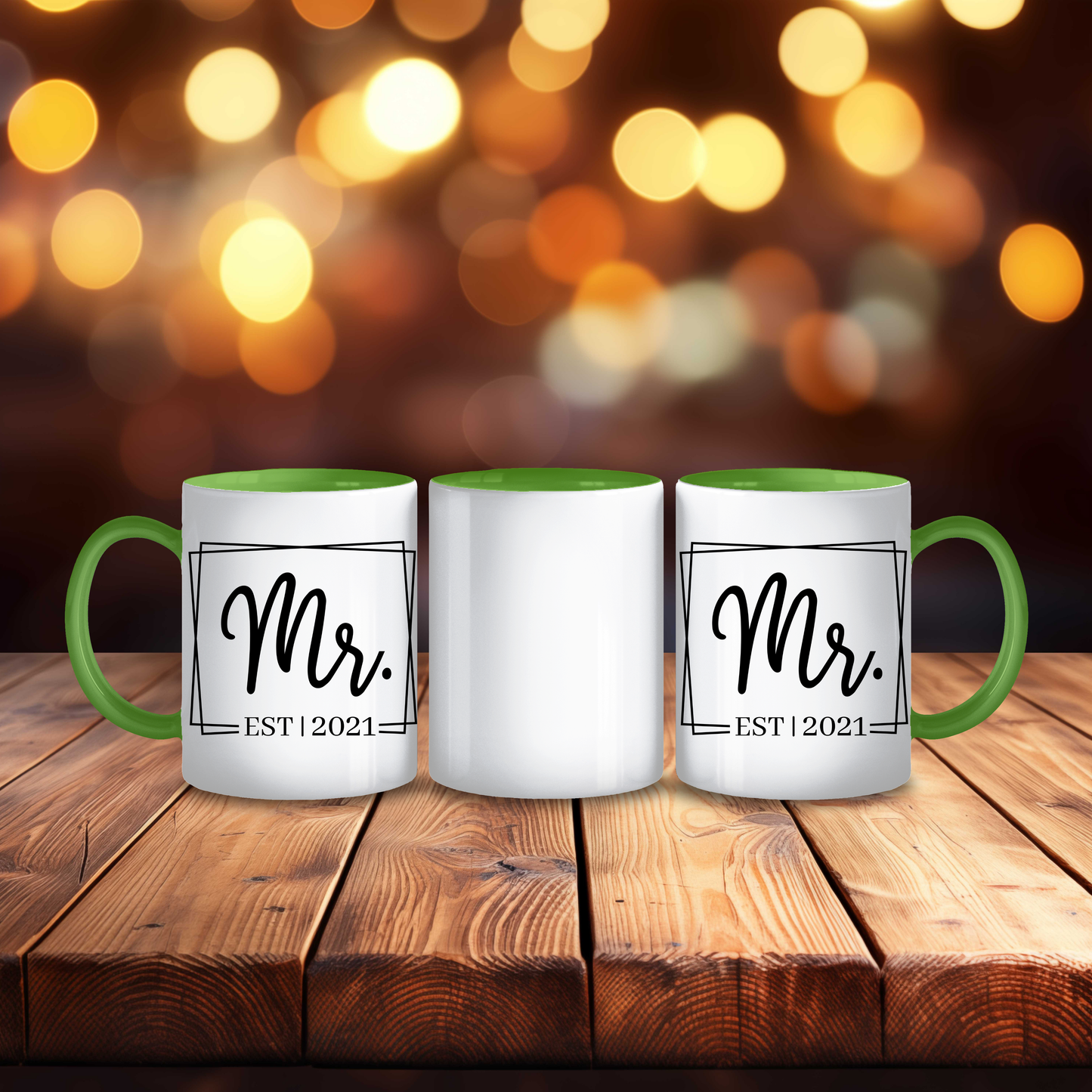 Mr & Mrs Mug Set