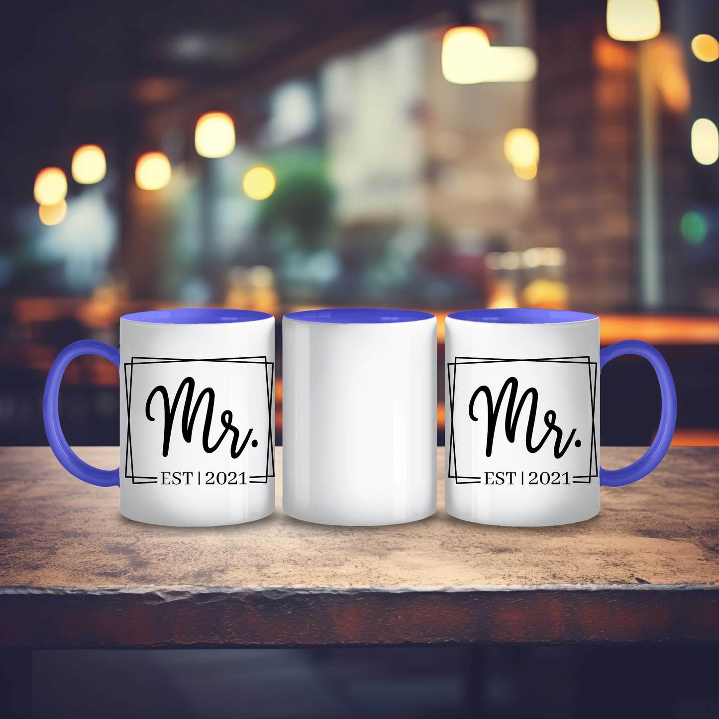 Mr & Mrs Mug Set