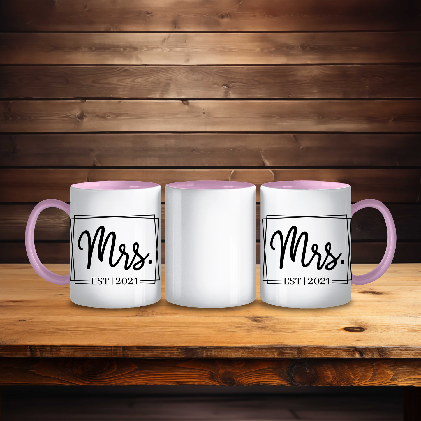 Mr & Mrs Mug Set
