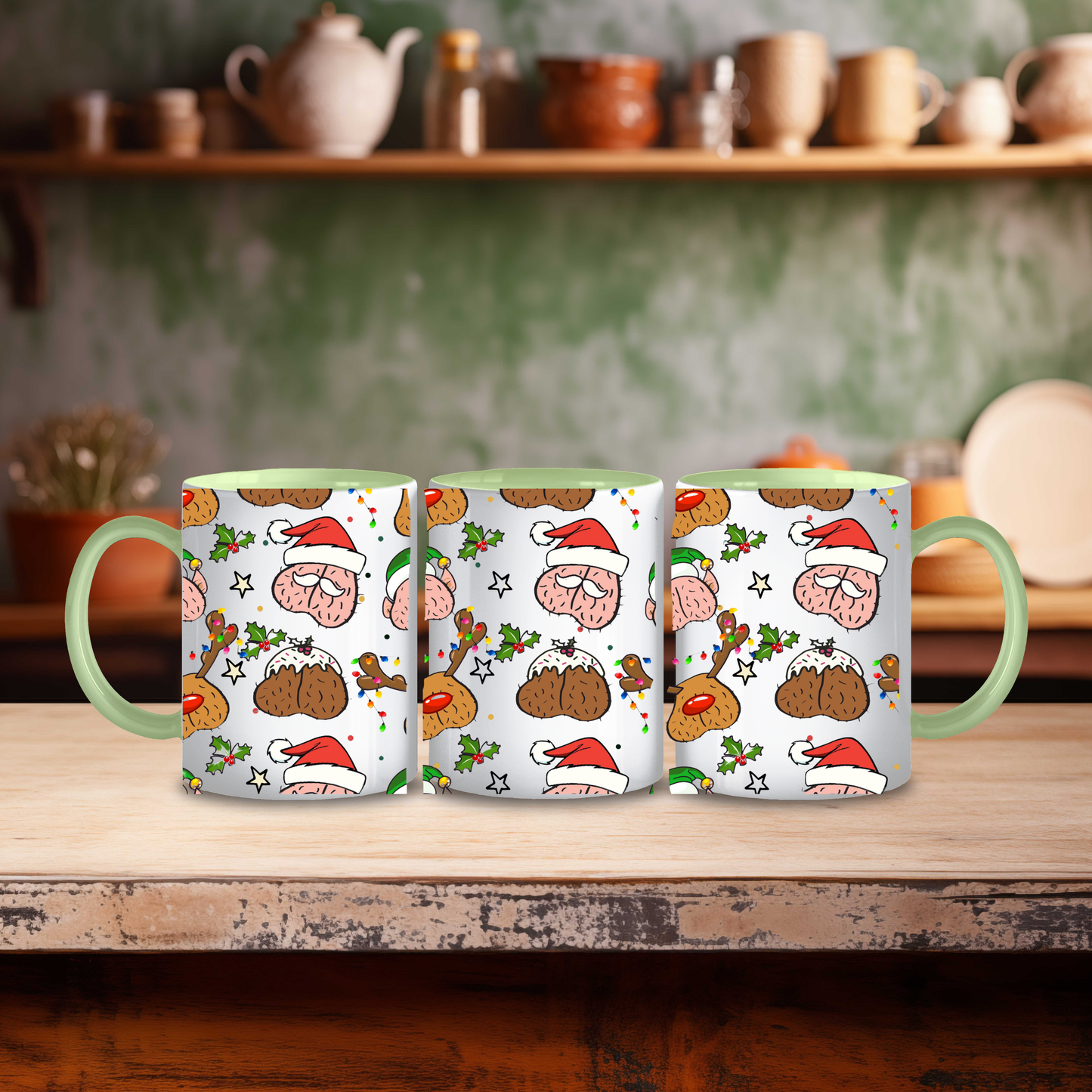 Funny Christmas Nuts Mug